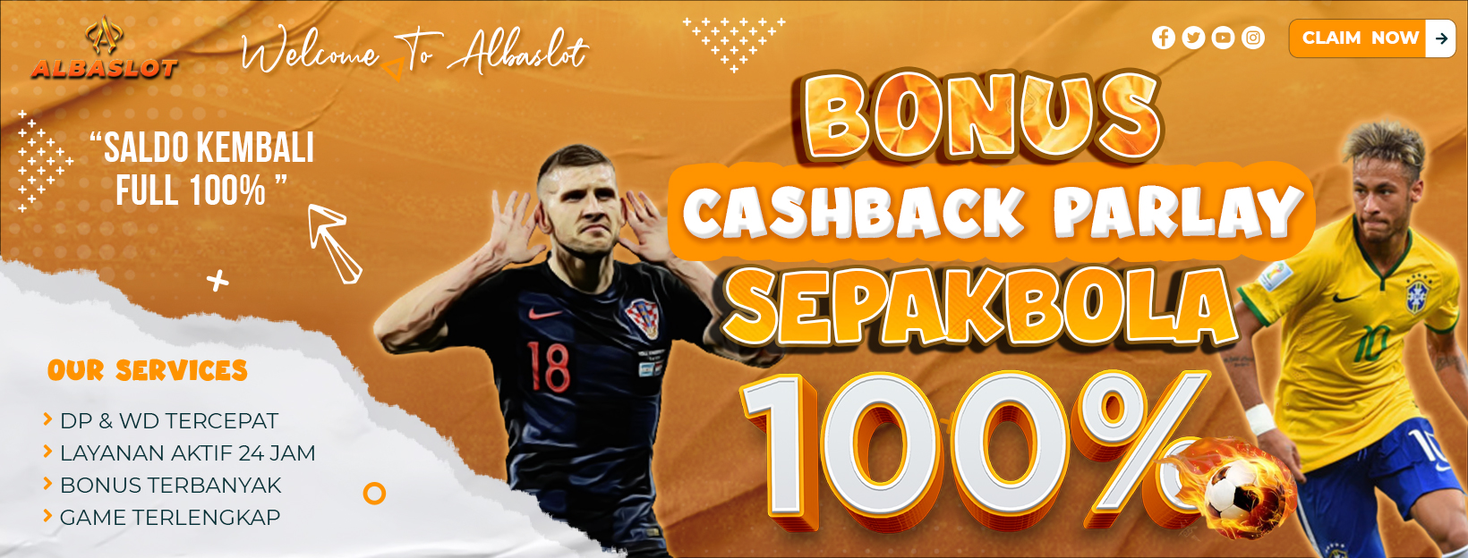 BONUS CASHBACK 100% MIXPARLAY